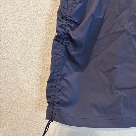 Navy Blue Skirt with Drawstring Details - Picture 2 of 8